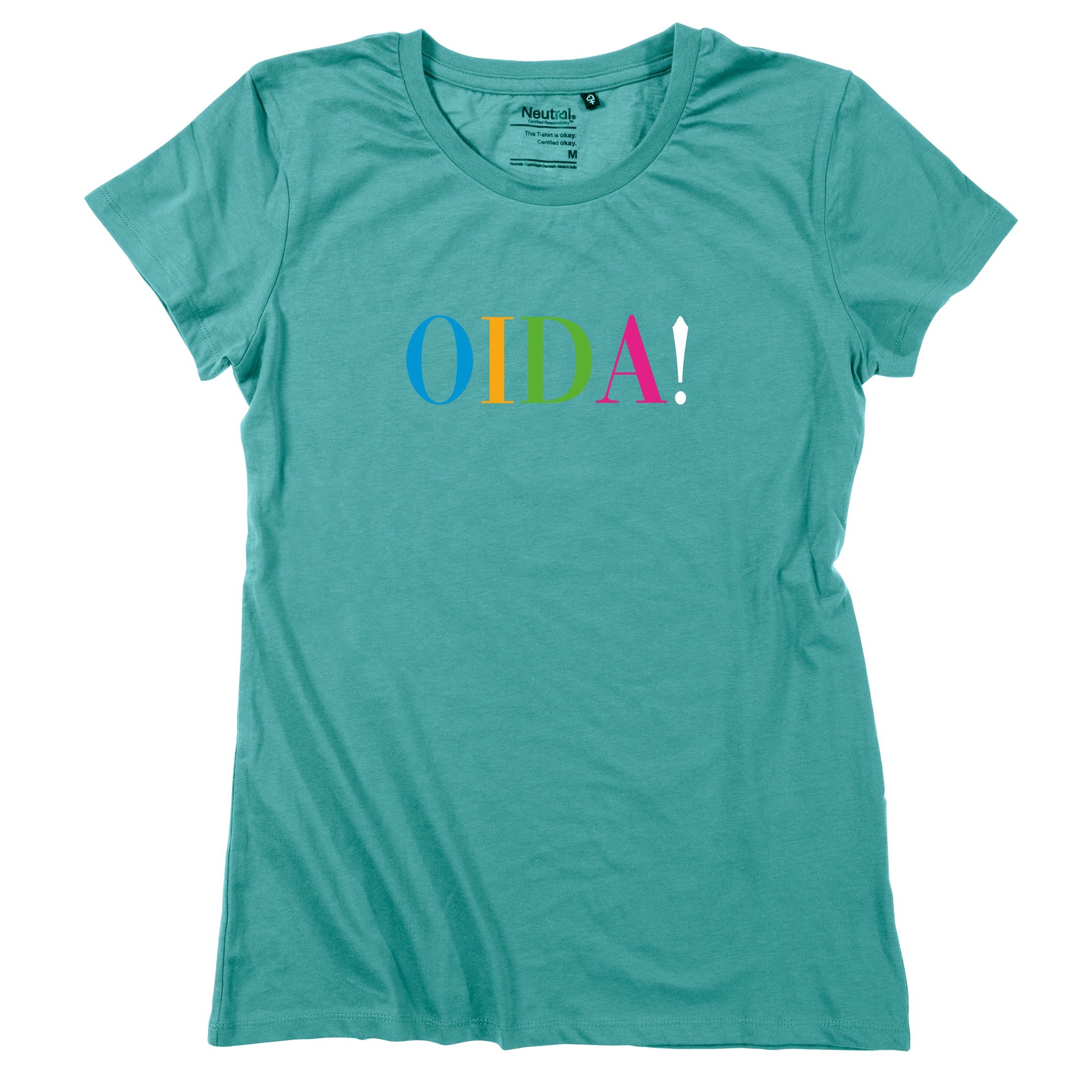 Damen-Shirt &quot;OIDA!&quot; bunt *Limited Edition*
