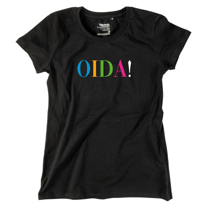Damen - Shirt "OIDA!" bunt *Limited Edition* - meinherzschlag.de