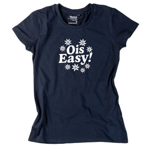 Damen - Shirt "Ois Easy!" - meinherzschlag.de