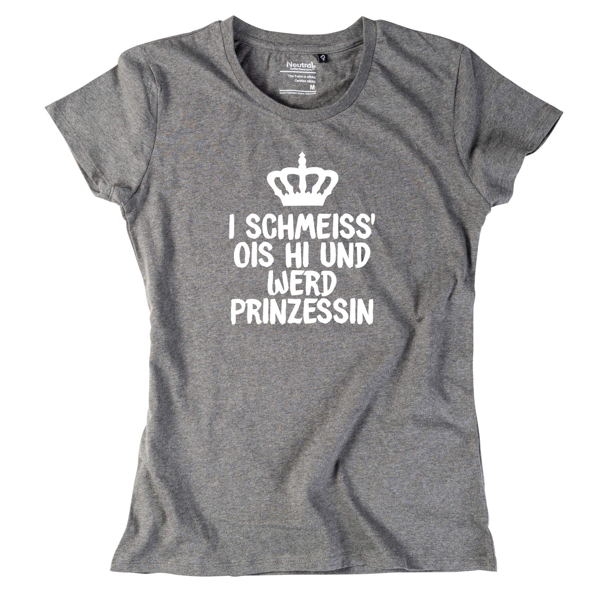 Damen - Shirt "Prinzessin" - meinherzschlag.de