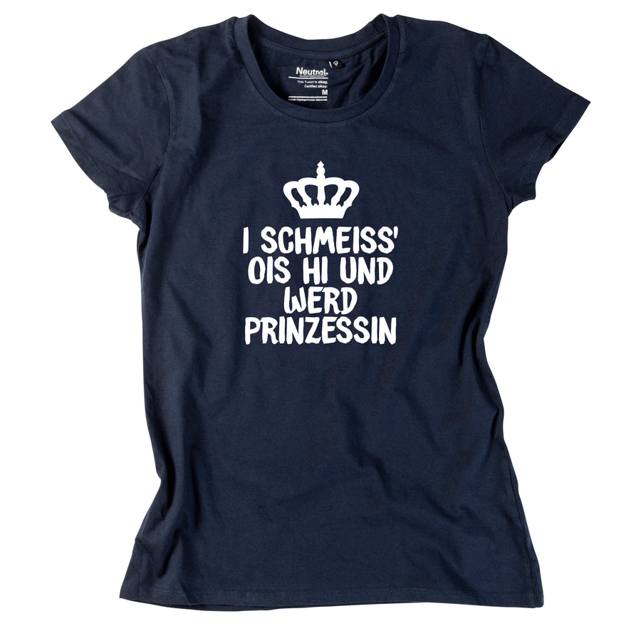 Damen - Shirt "Prinzessin" - meinherzschlag.de