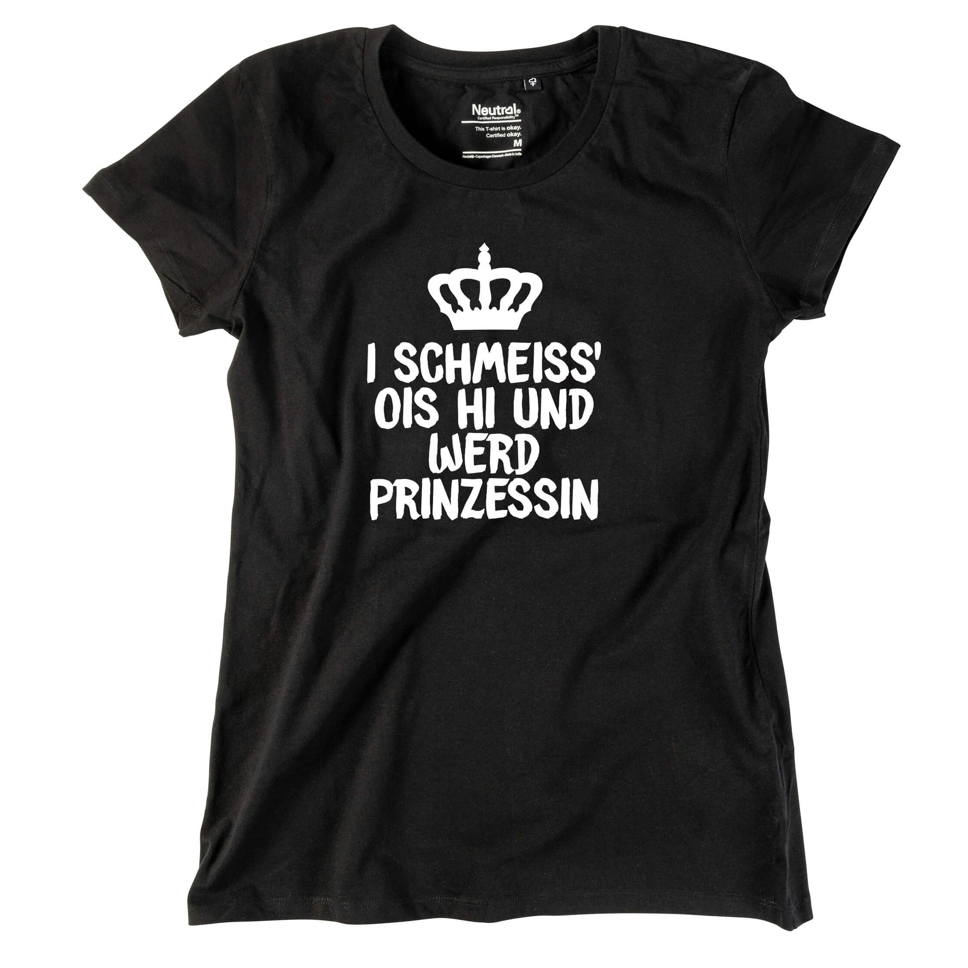Damen - Shirt "Prinzessin" - meinherzschlag.de