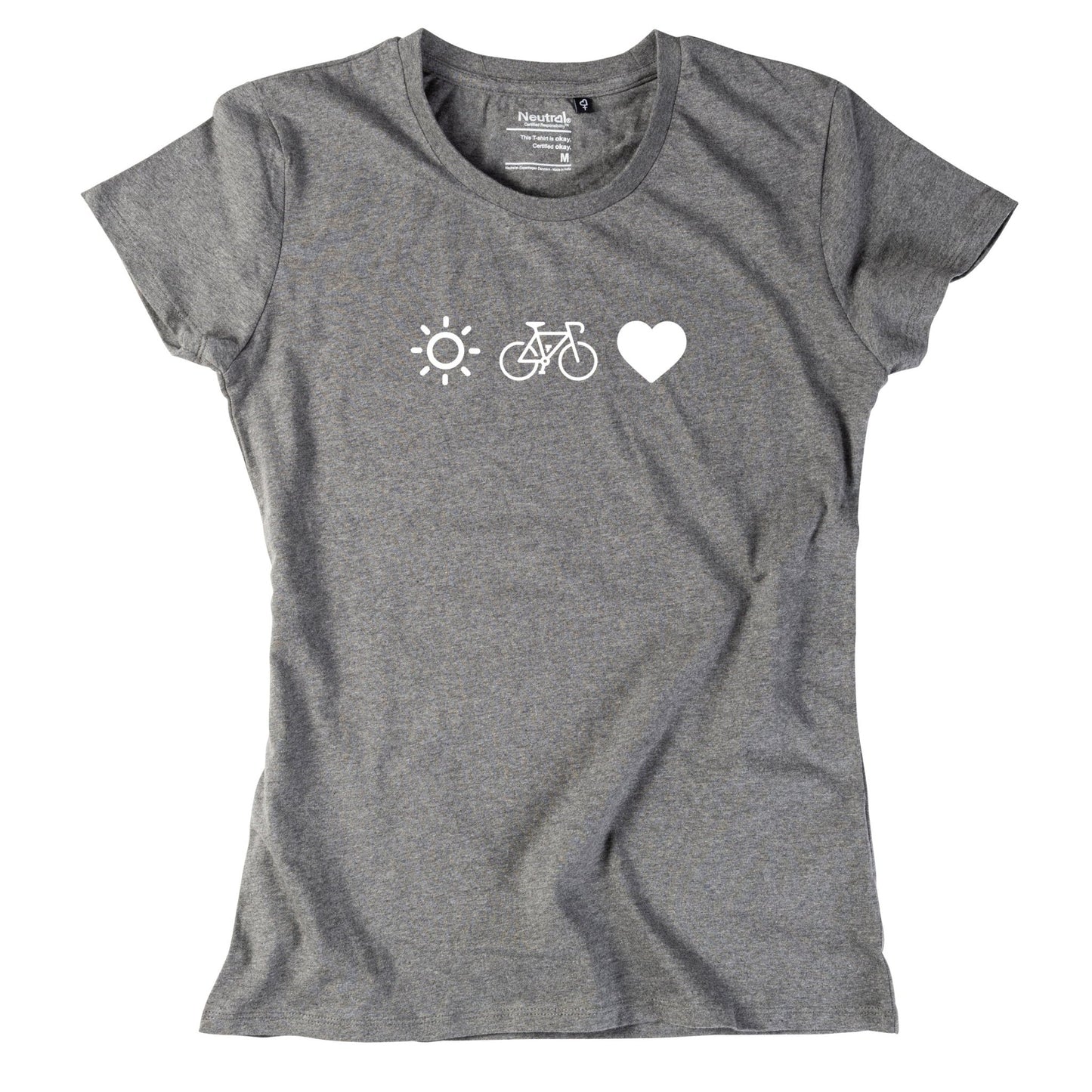 Damen - Shirt "Radl, Sun & Herzl" - meinherzschlag.de
