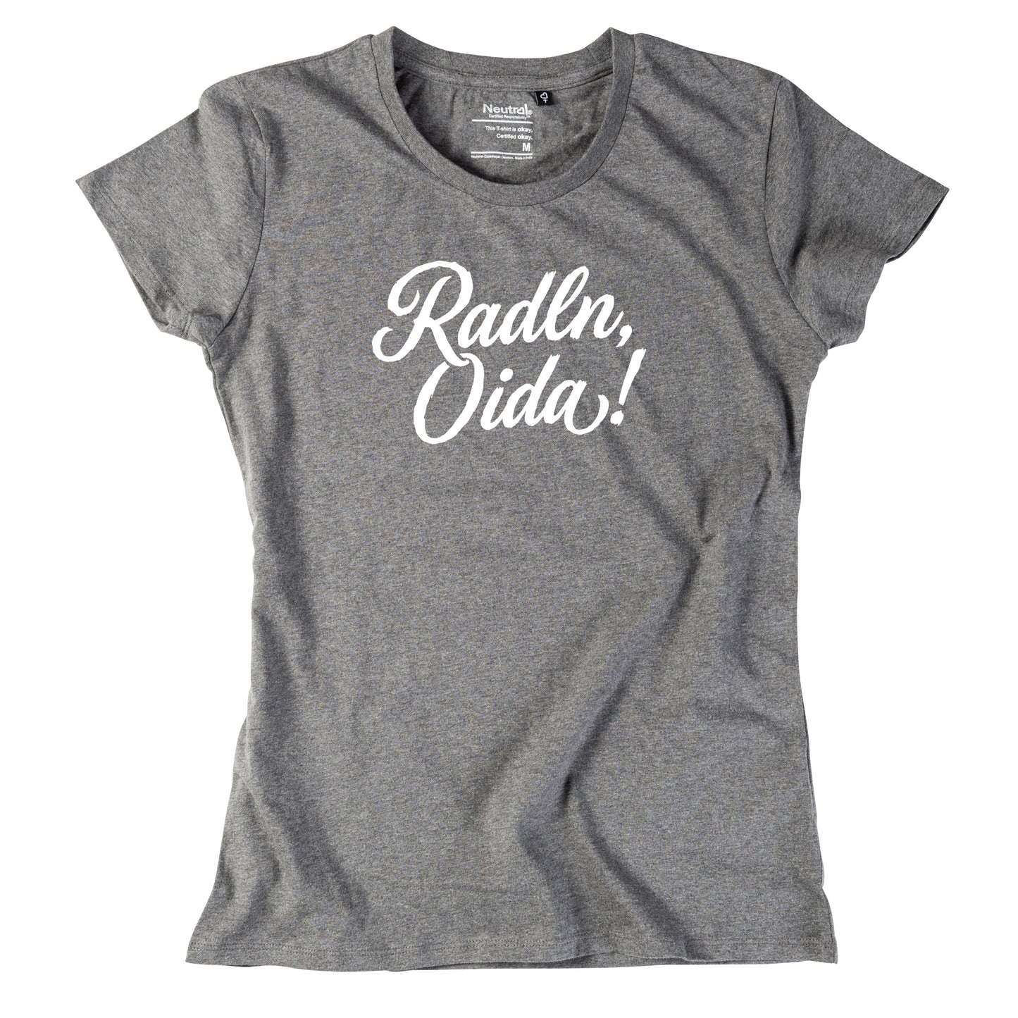 Damen-Shirt "Radln, Oida!"