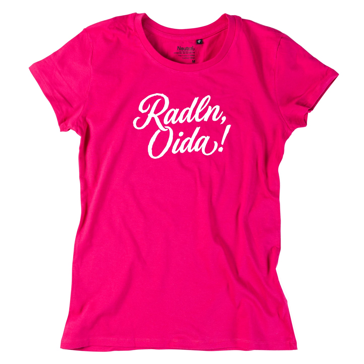 Damen-Shirt "Radln, Oida!"