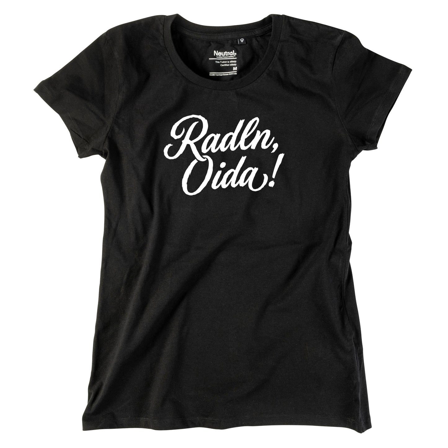Damen-Shirt "Radln, Oida!"