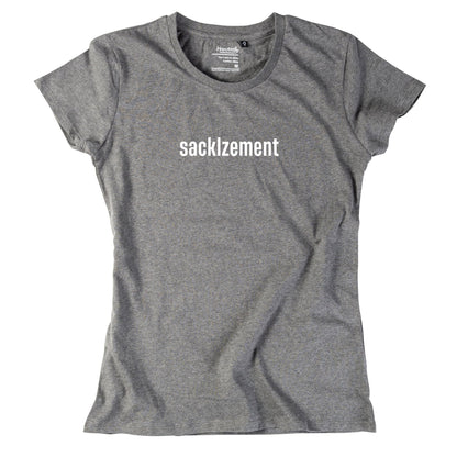 Damen - Shirt "sacklzement" - meinherzschlag.de