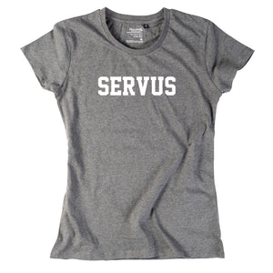 Damen - Shirt "SERVUS" - meinherzschlag.de