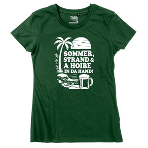 Damen - Shirt "Sommer & Strand" - meinherzschlag.de
