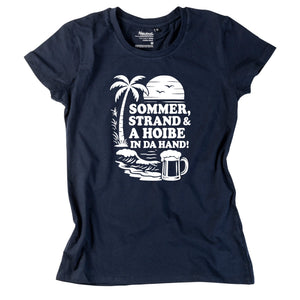 Damen - Shirt "Sommer & Strand" - meinherzschlag.de