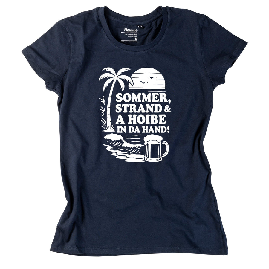 Damen - Shirt "Sommer & Strand" - meinherzschlag.de