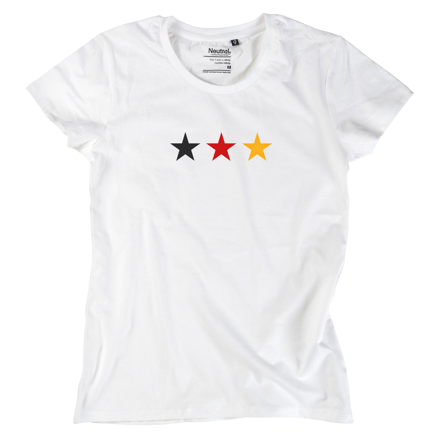 Damen-Shirt "schwarz, rot, gold"