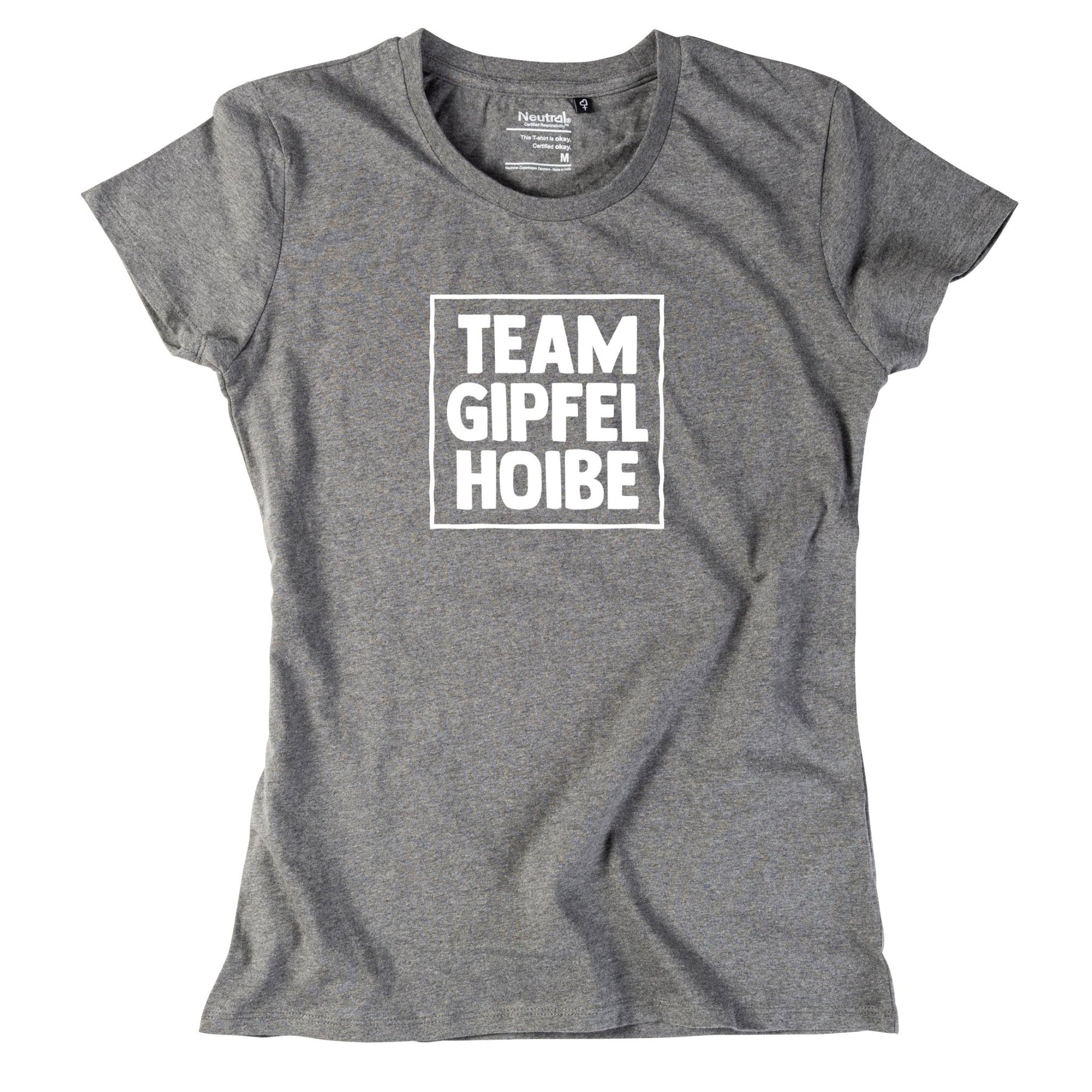 Damen - Shirt "Team Gipfelhoibe" - meinherzschlag.de