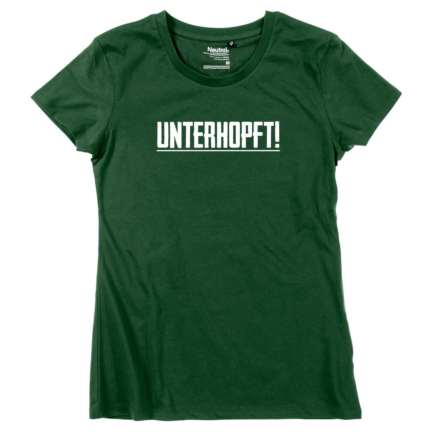 Damen - Shirt "Unterhopft" - meinherzschlag.de