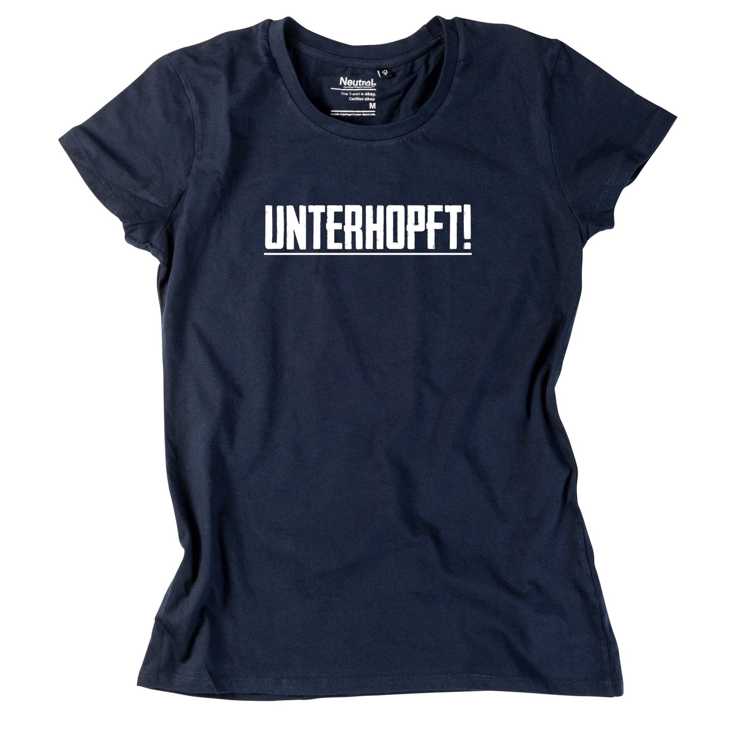 Damen - Shirt "Unterhopft" - meinherzschlag.de