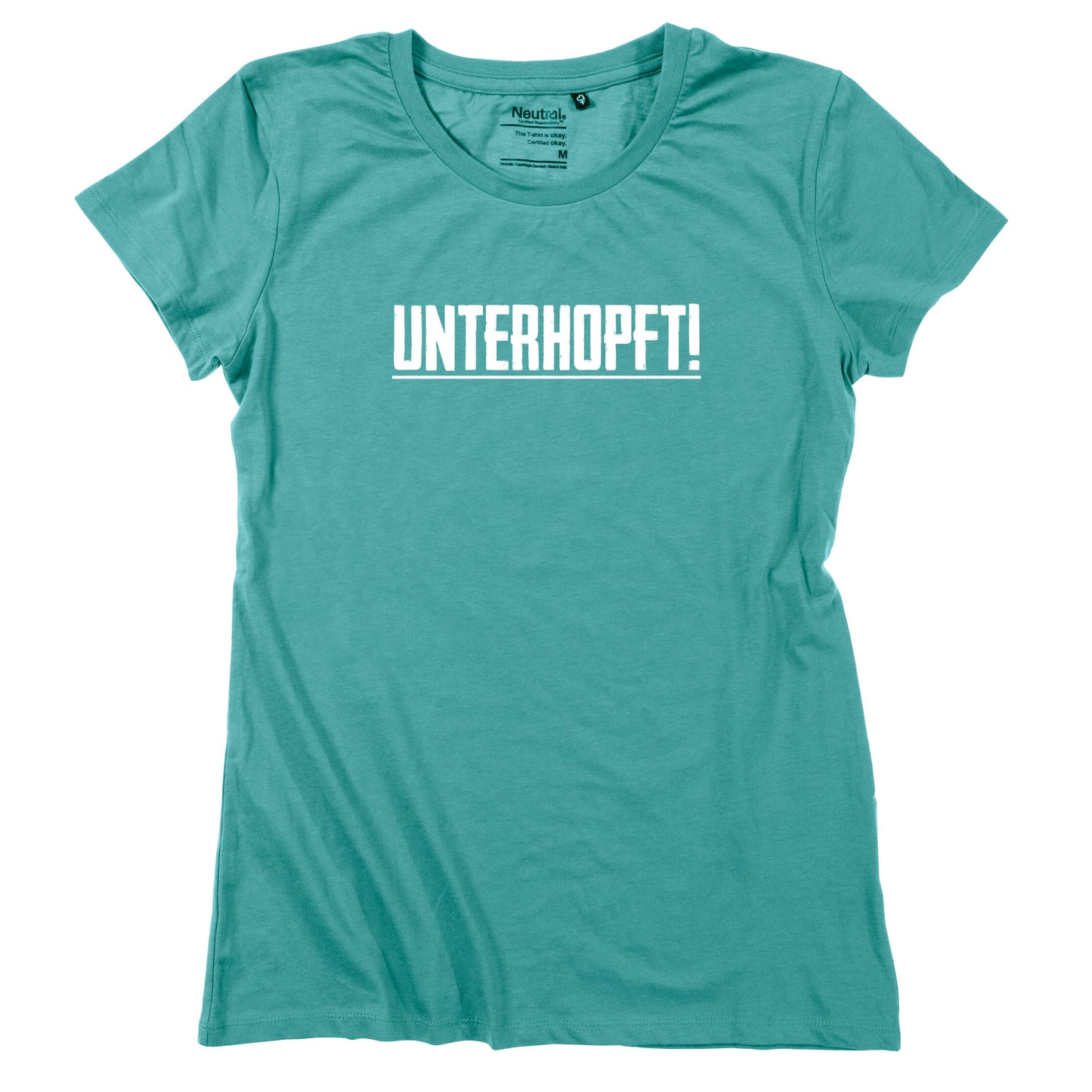 Damen - Shirt "Unterhopft" - meinherzschlag.de
