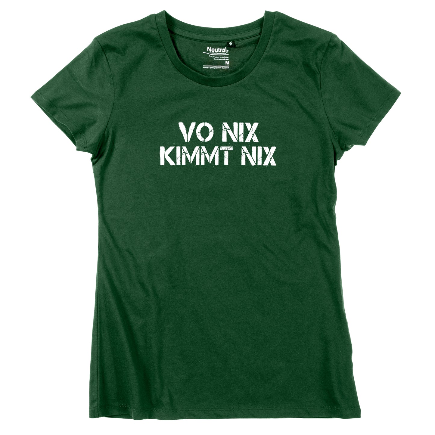 Damen-Shirt "Vo nix kimmt nix"