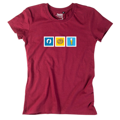Damen - Shirt "Weißwurstfrühstück" - meinherzschlag.de