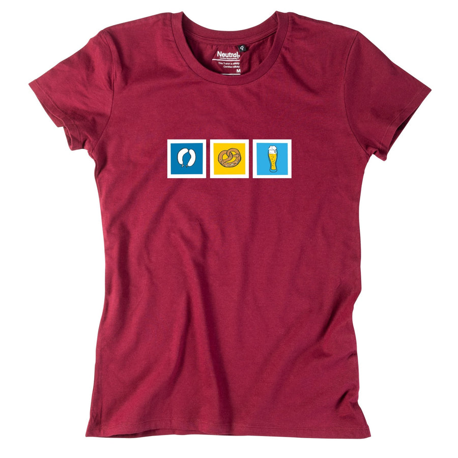 Damen - Shirt "Weißwurstfrühstück" - meinherzschlag.de