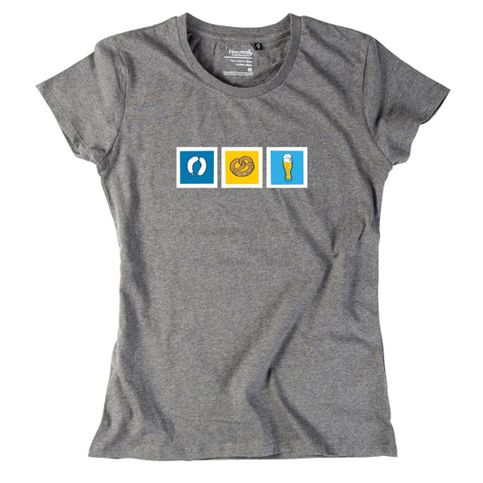 Damen - Shirt "Weißwurstfrühstück" - meinherzschlag.de