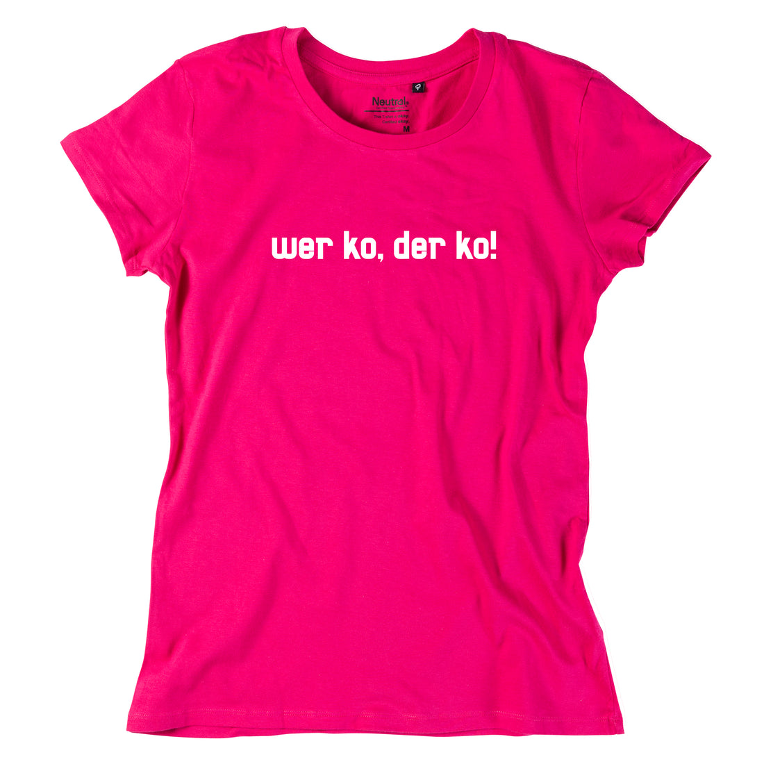Damen-Shirt &quot;Wer ko, der ko!&quot;