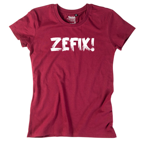 Damen - Shirt "ZEFIX!" - meinherzschlag.de