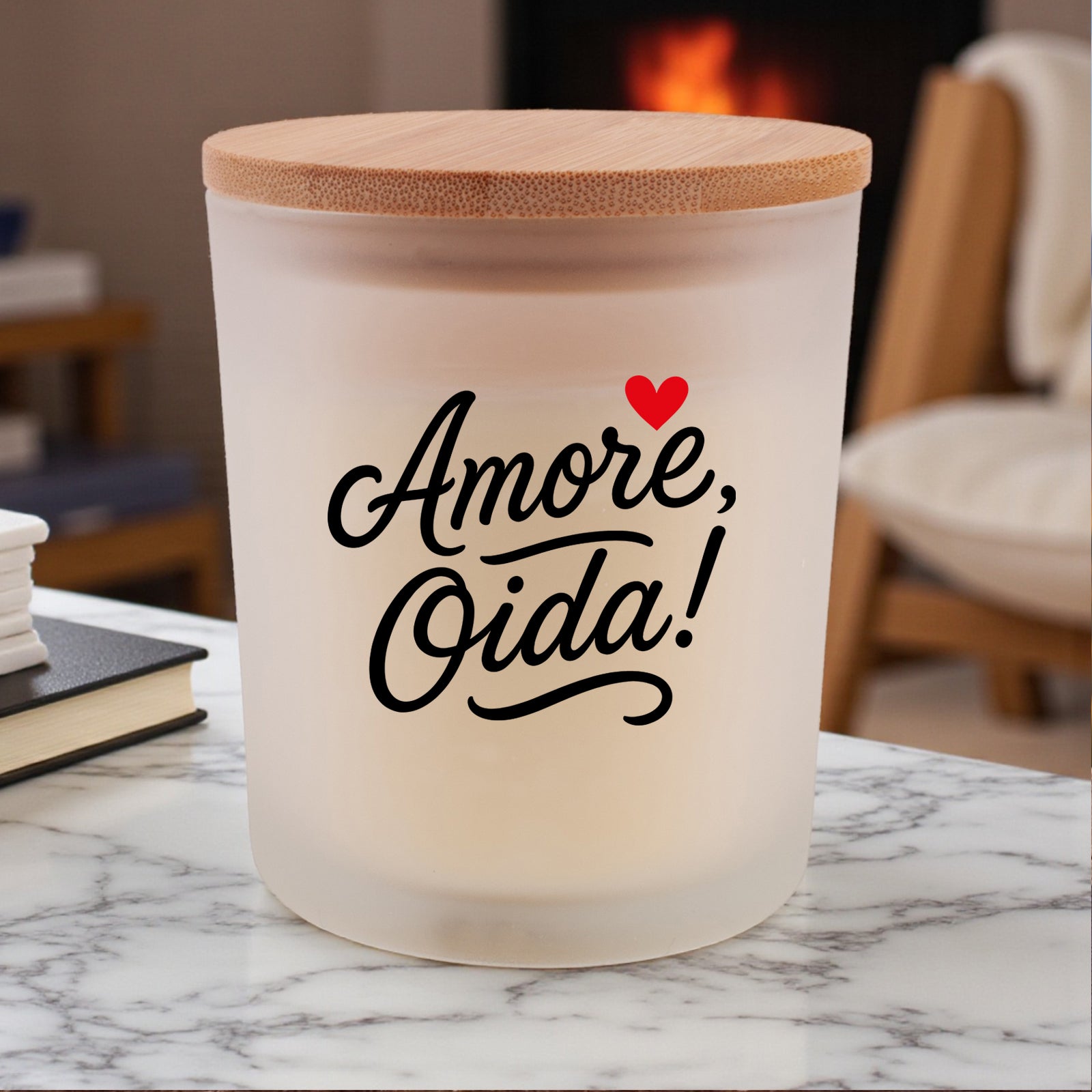 Duftkerze &quot;Amore, Oida!&quot;