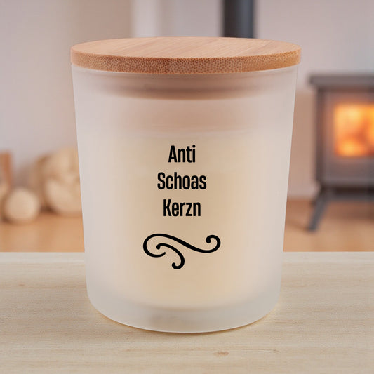 Duftkerze "Anti Schoas Kerzn" - meinherzschlag.de