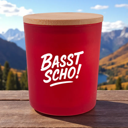 Duftkerze &quot;Basst scho!&quot;
