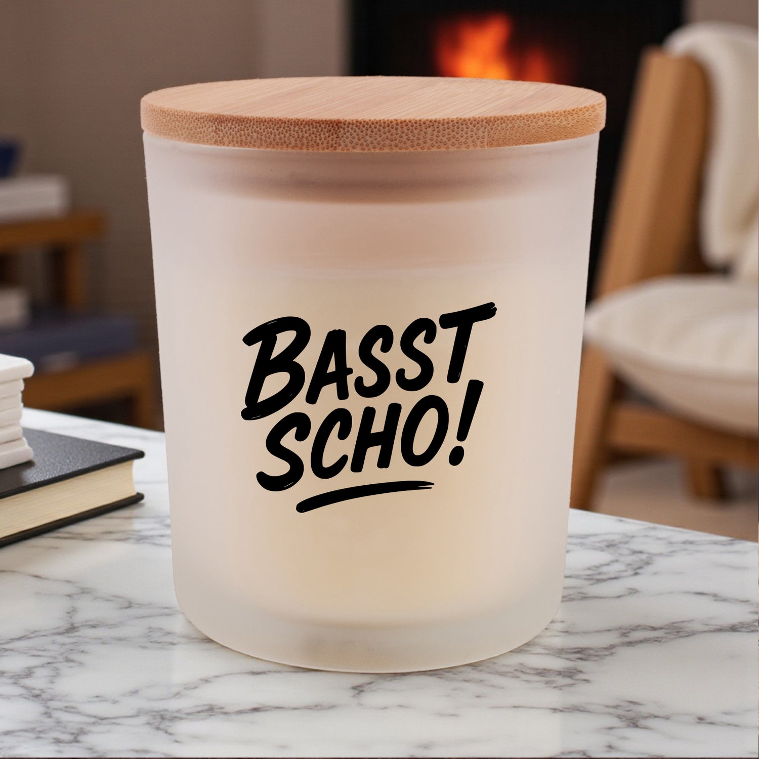 Duftkerze &quot;Basst scho!&quot;