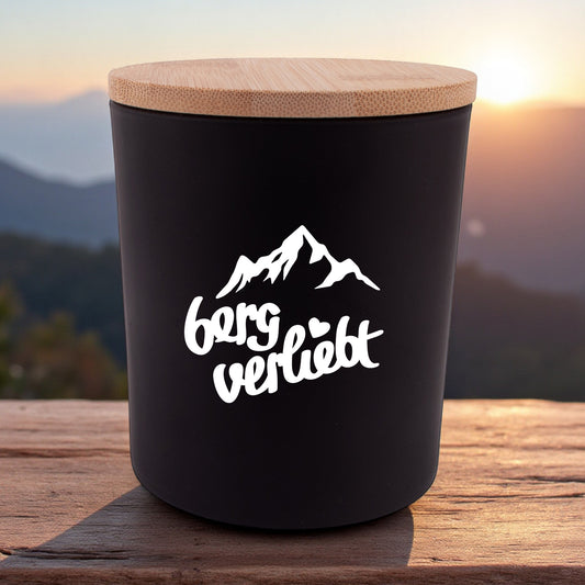 Duftkerze "bergverliebt" - meinherzschlag.de