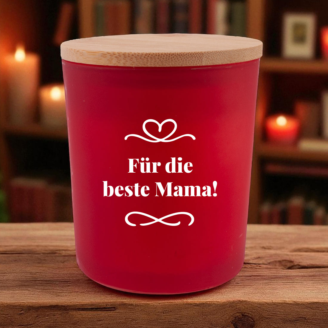 Duftkerze &quot;Für die beste Mama!&quot;