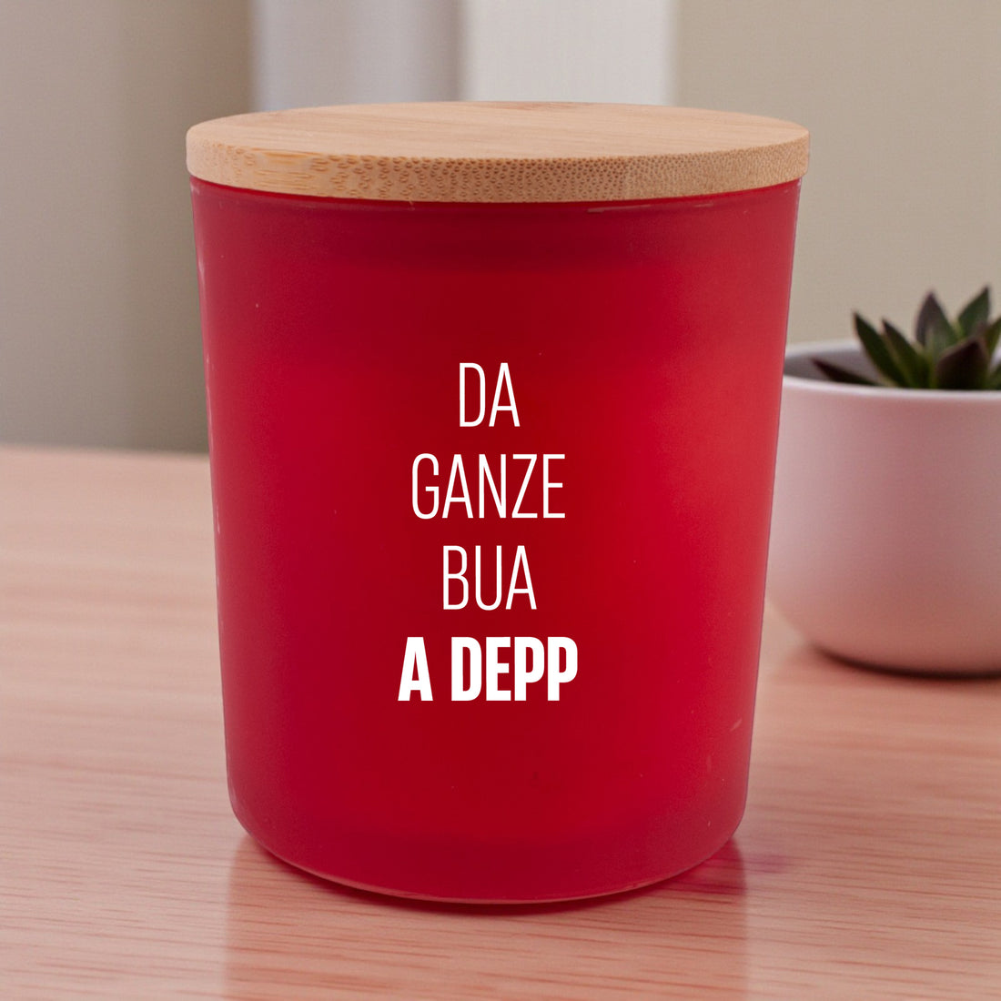 Duftkerze "Da ganze Bua a Depp"