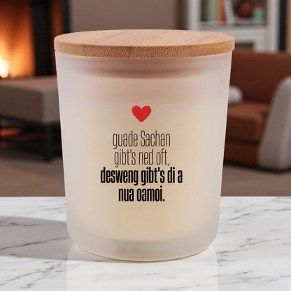 Duftkerze &quot;Guade Sachan&quot;