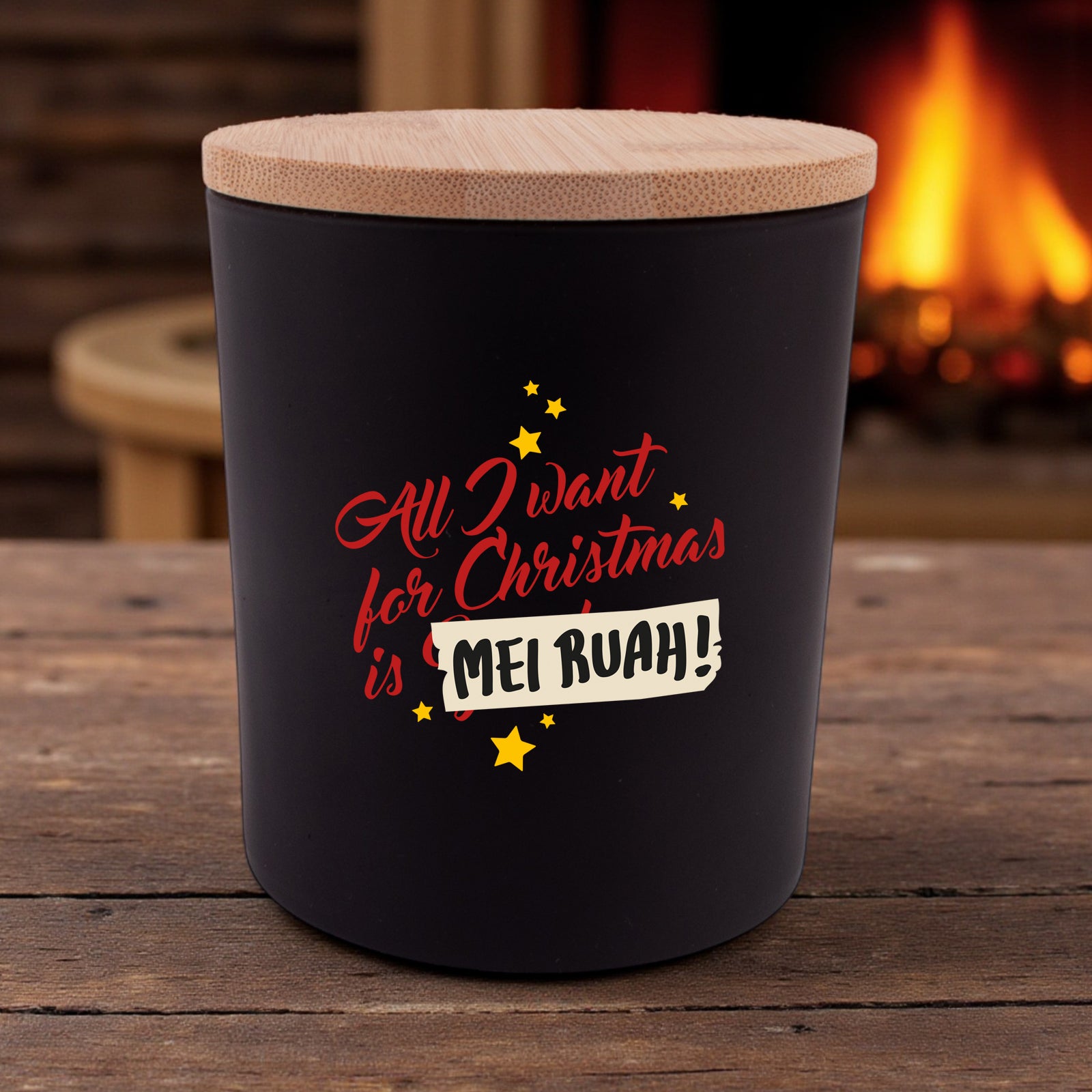 Duftkerze "Mei Ruah!" - meinherzschlag.de