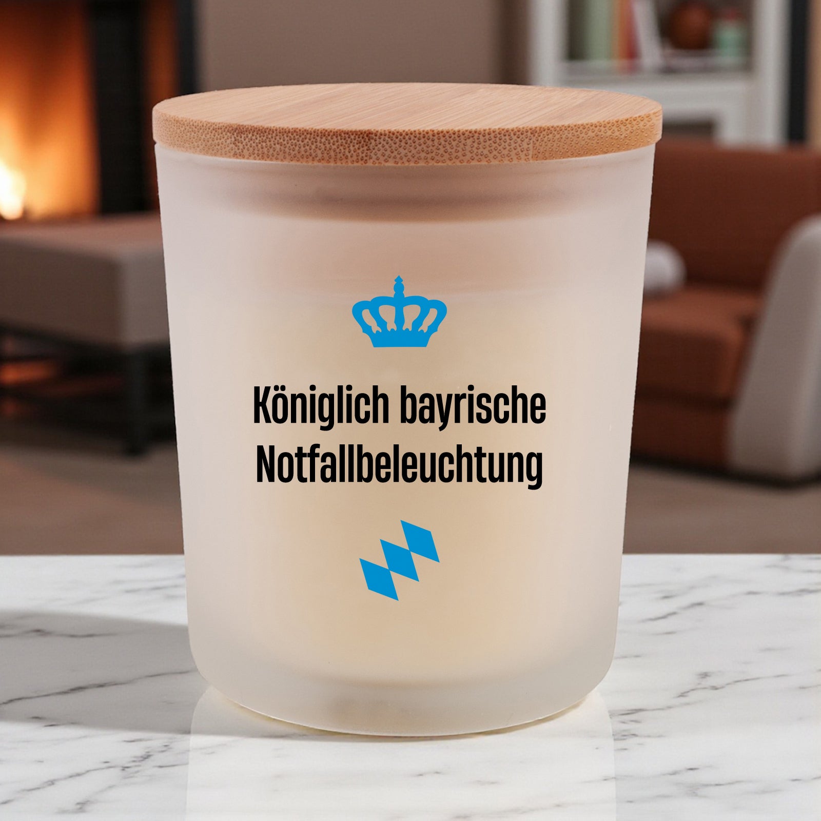 Duftkerze &quot;Königlich bayrische Notfallbeleuchtung&quot;