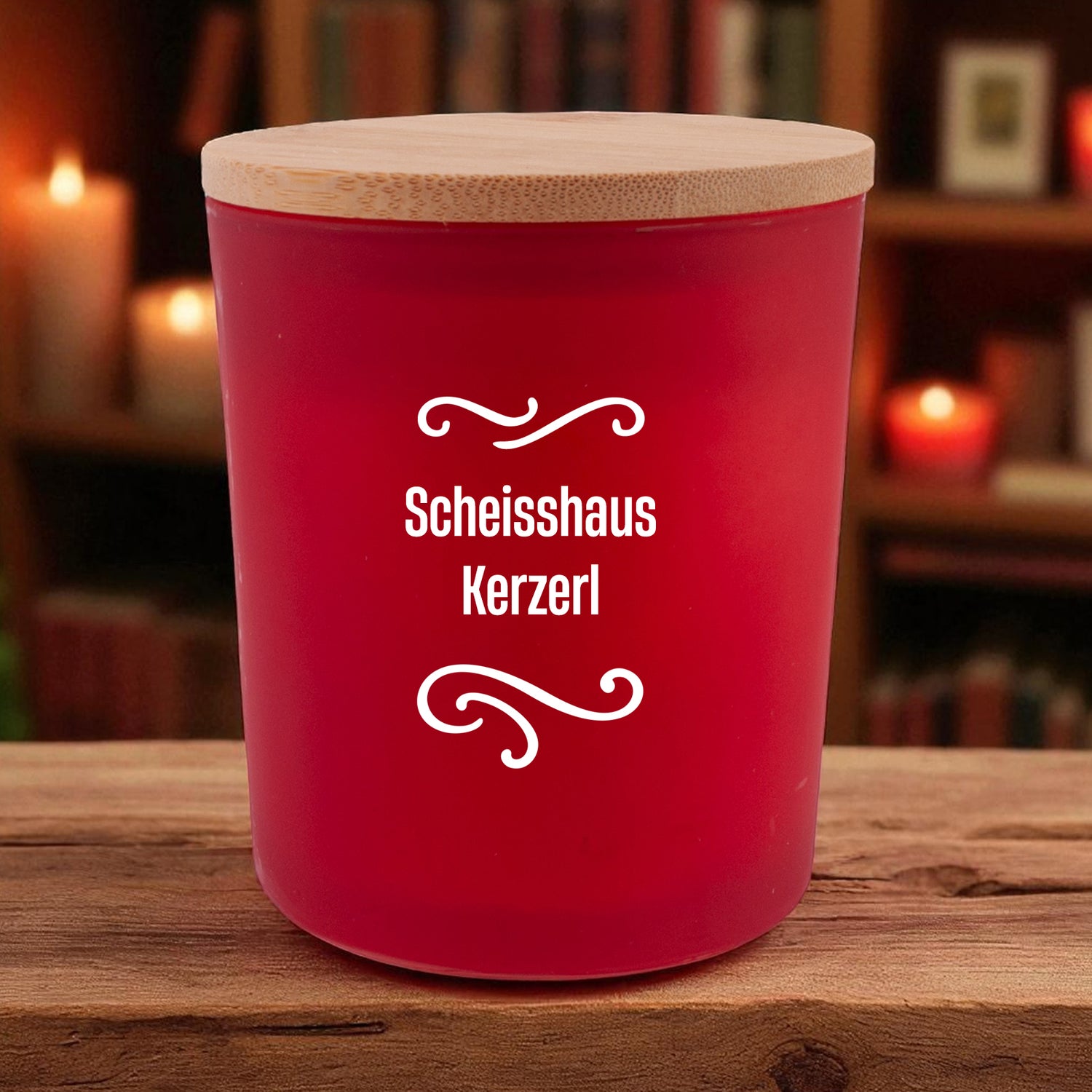 Duftkerze &quot;Scheisshaus Kerzerl&quot;