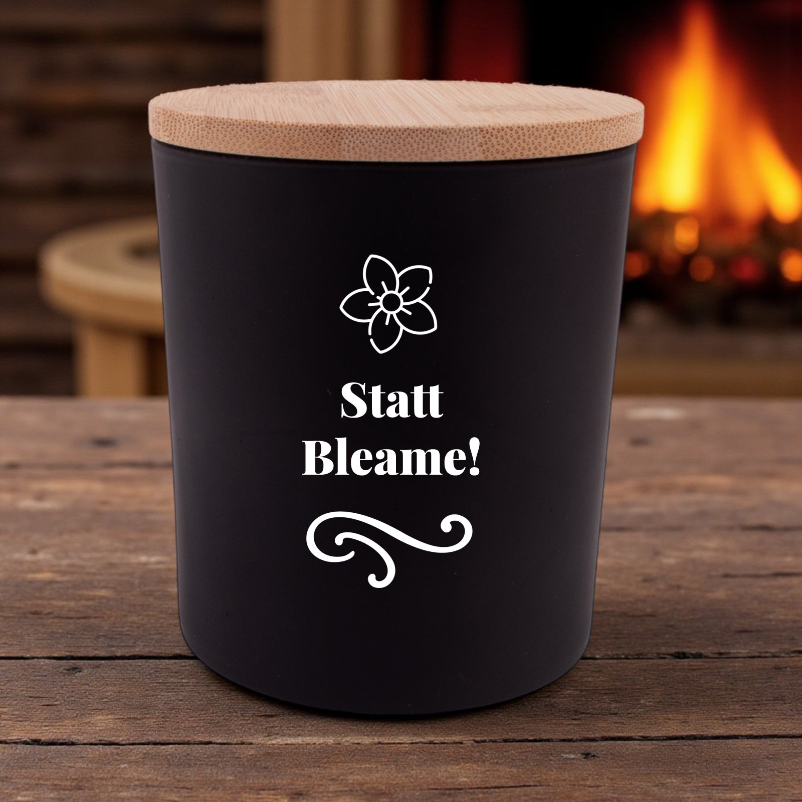 Duftkerze &quot;Statt Bleame!&quot;