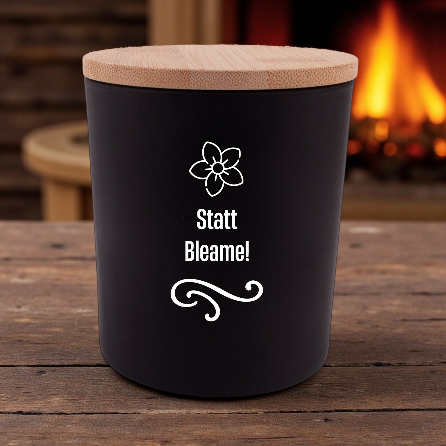 Duftkerze &quot;Statt Bleame!&quot;