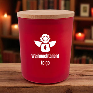 Duftkerze "Weihnachtslicht to go" - meinherzschlag.de
