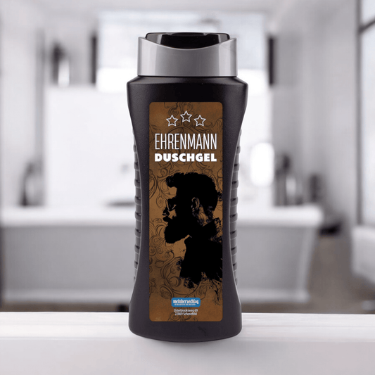 Duschgel "Ehrenmann" - meinherzschlag.de