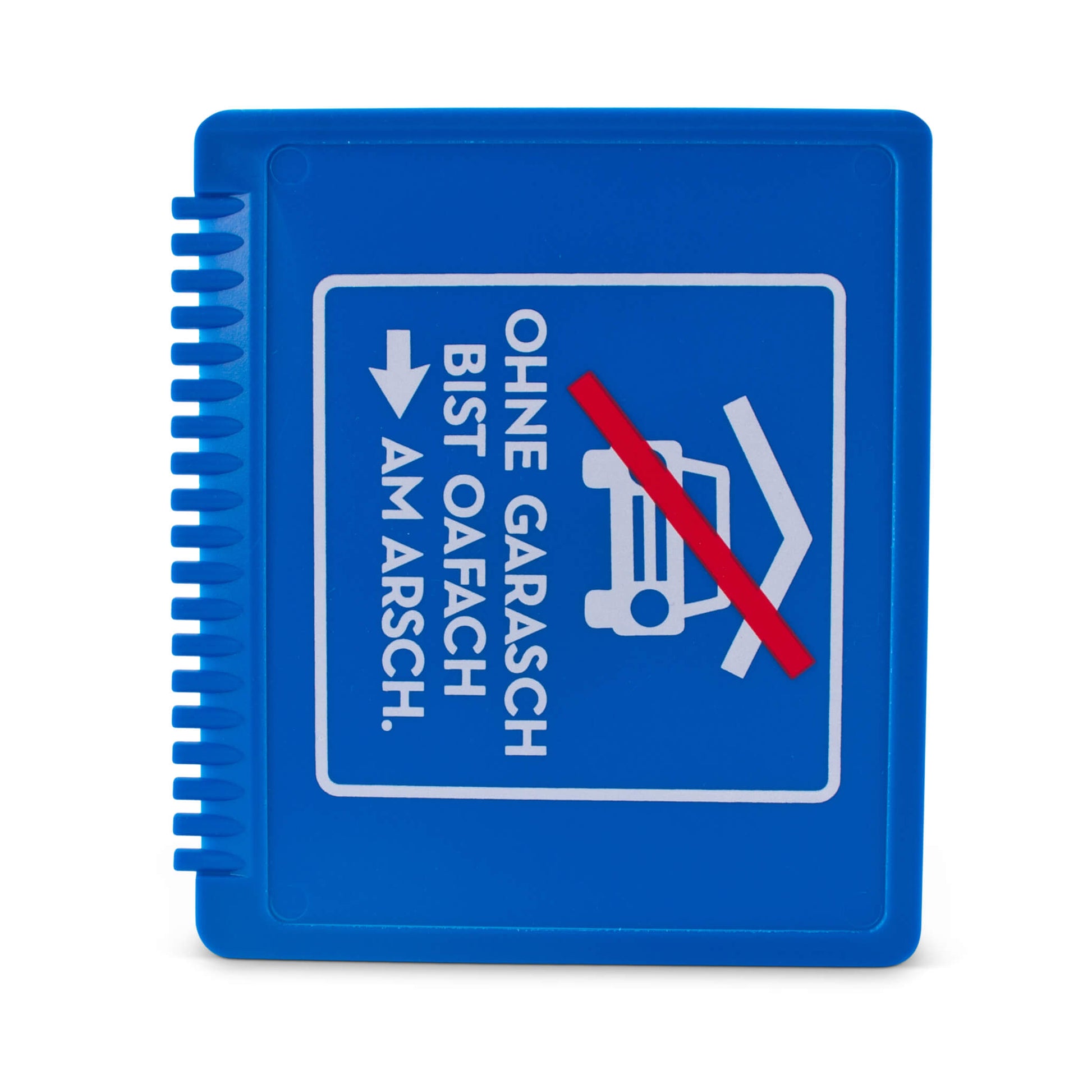 Eiskratzer "Ohne Garasch" - meinherzschlag.de