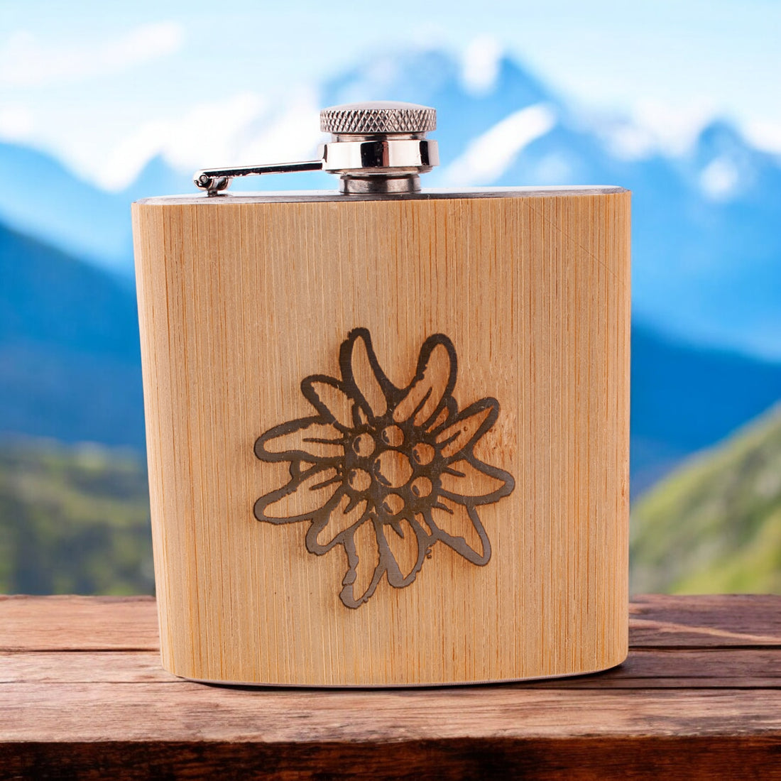 Flachmann "Edelweiß"