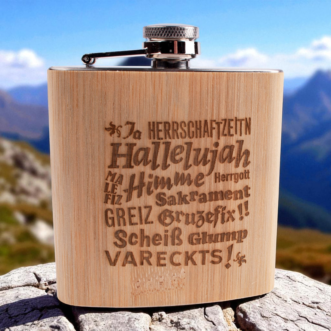 Flachmann &quot;Herrschaftzeitn&quot;