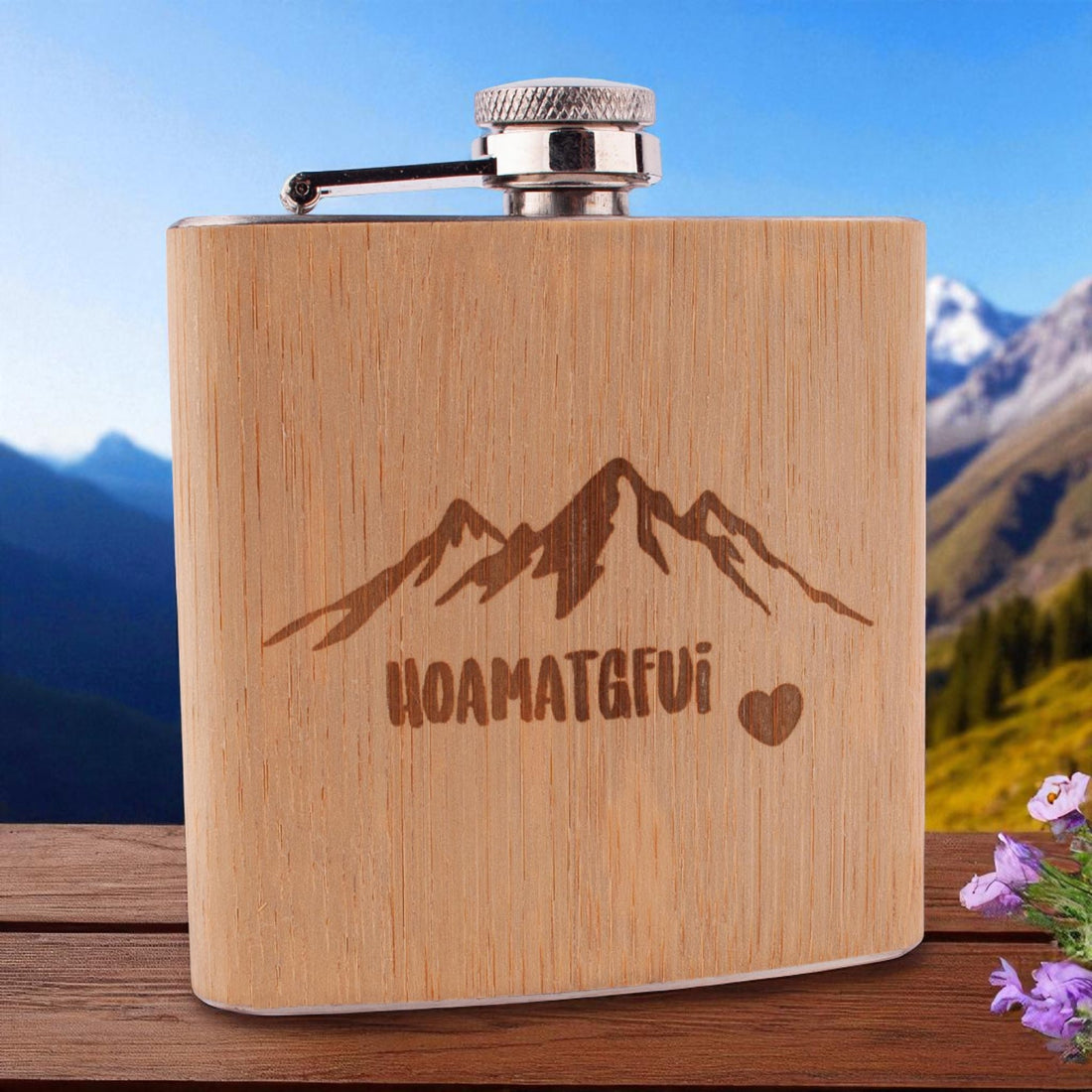 Flachmann &quot;Hoamatgfui&quot;