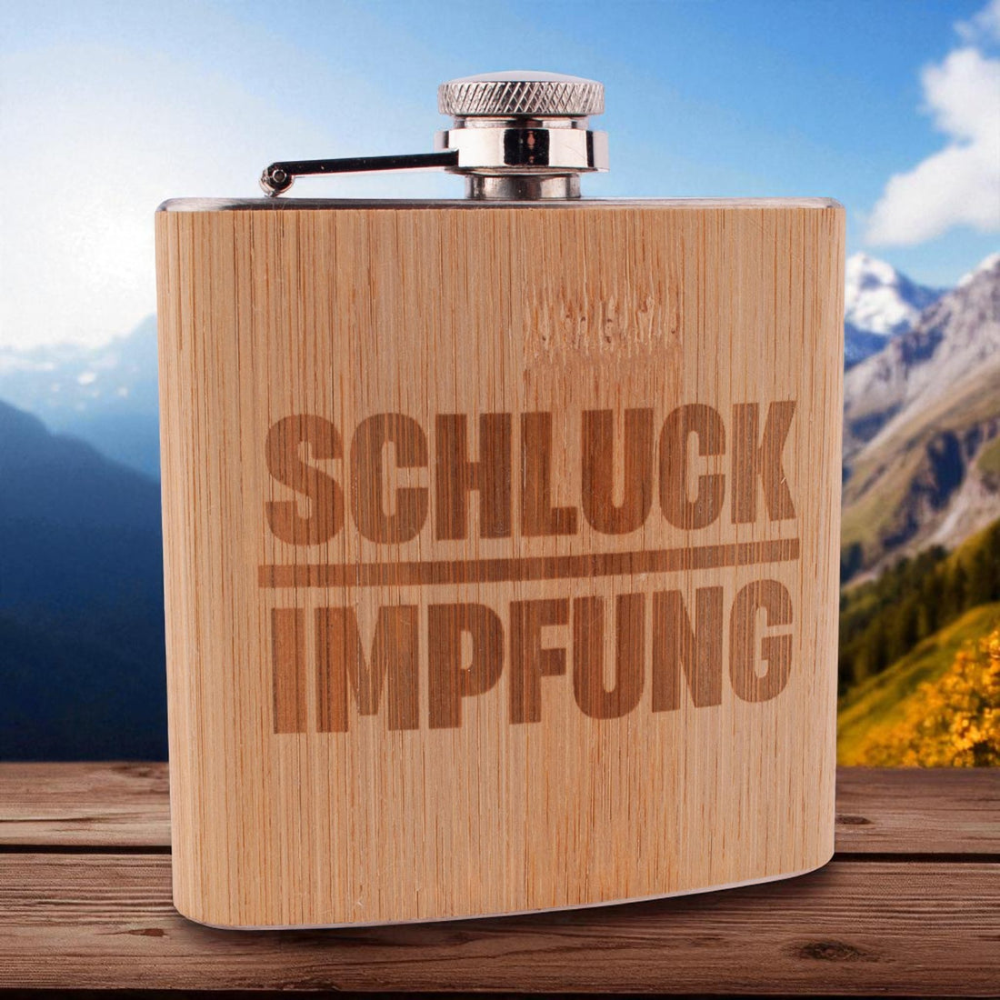 Flachmann &quot;Schluck-Impfung&quot;