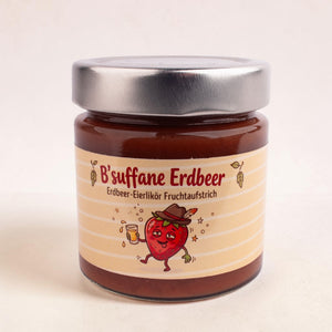 Fruchtaufstrich "B'suffane Erdbeer" von meinherzschlag – Produktbild 2 von 2.