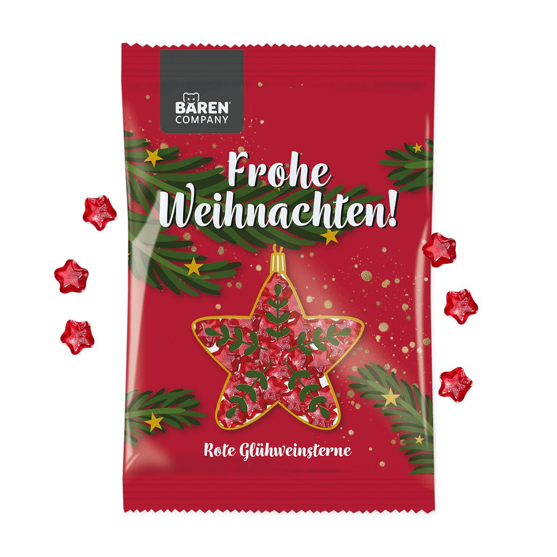 Fruchtgummi &quot;Glühweinsterne&quot;
