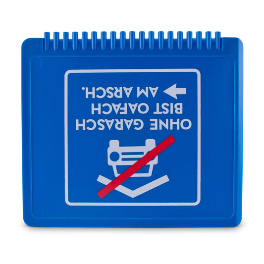 Eiskratzer "Ohne Garasch" - meinherzschlag.de