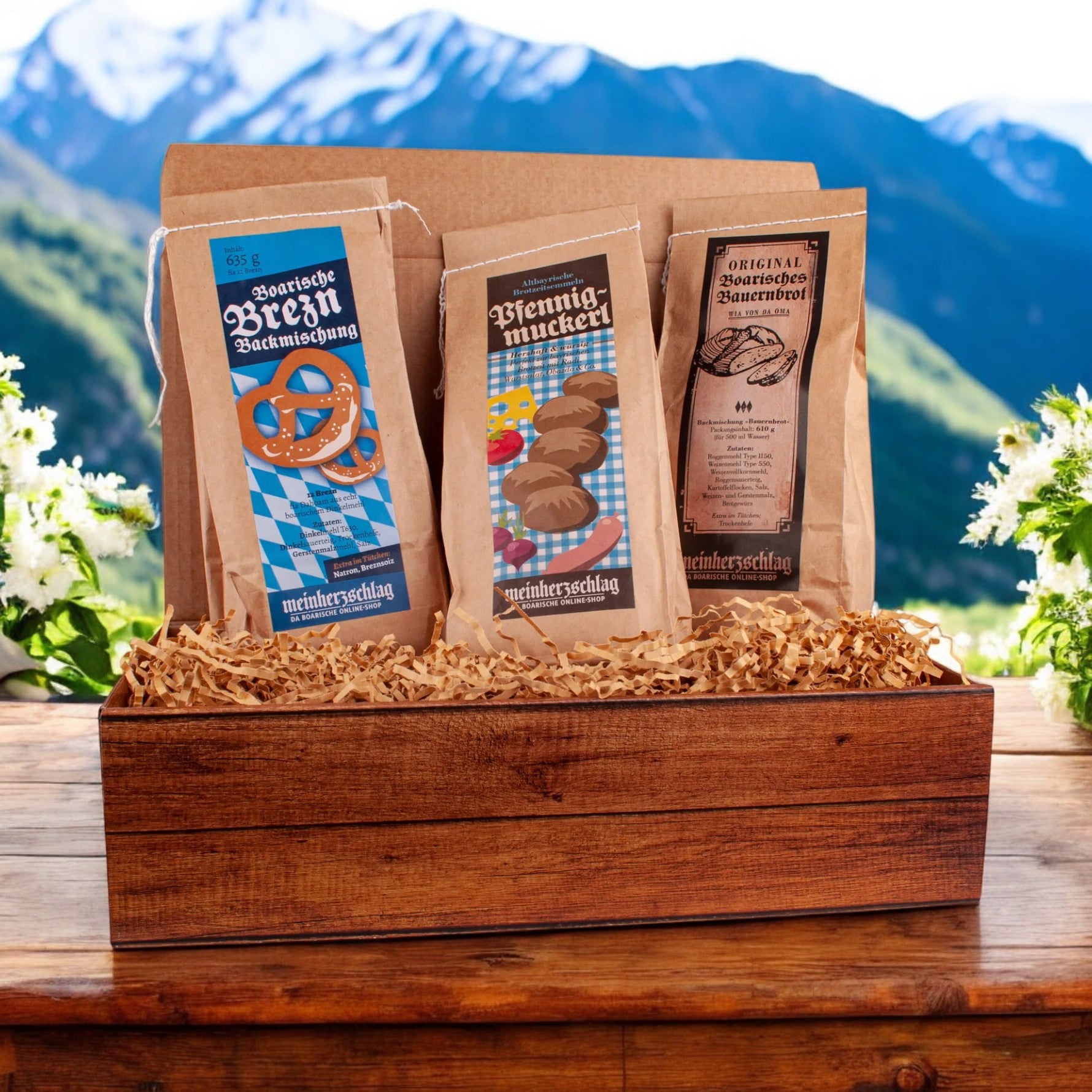 Geschenkbox "Bayrisch backen!" - meinherzschlag.de